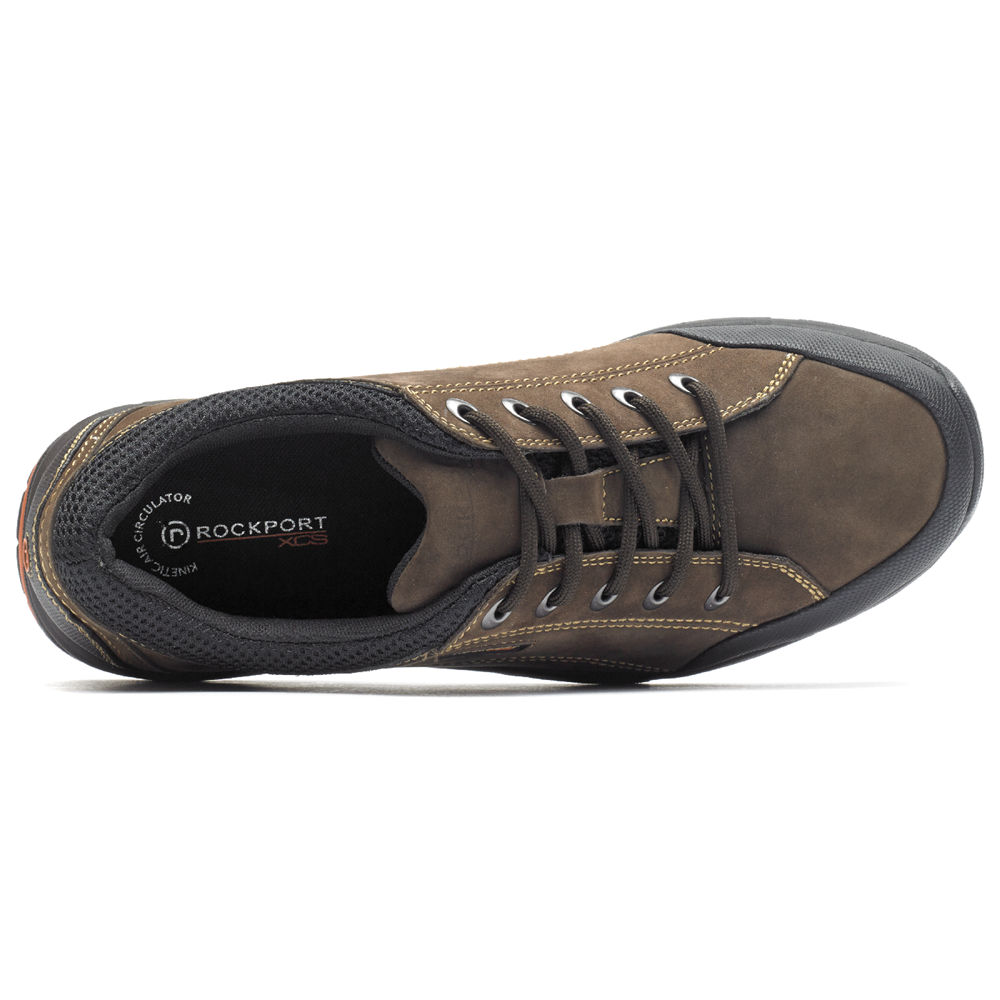 Tenis Rockport Homem Marrom - Chranson Lace-Up - 31729XZTK